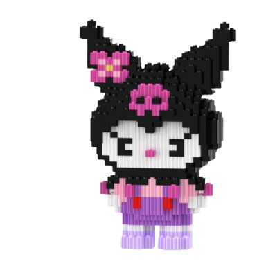 Big Bricks Blocks Kuromi Nano Building Block Cute Cartoon Character Children Kids Adults Toy 1583 PCS Big Bricks Blocks Kuromi Nano Building Block Cute Cartoon Character Children Kids Adults Toy 1583 PCS